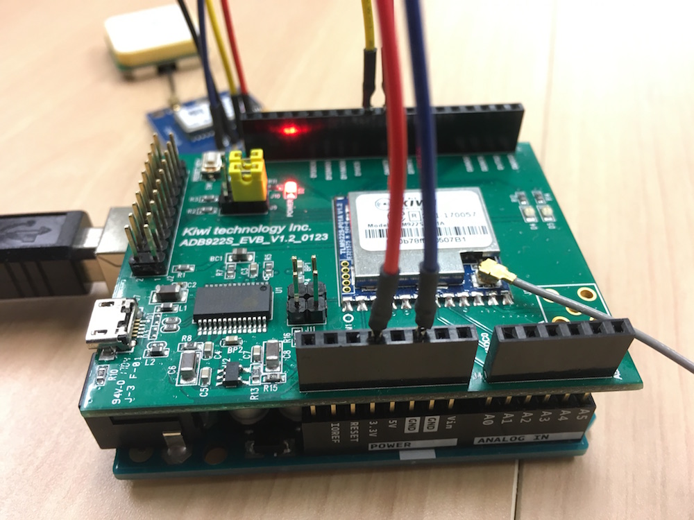 Arduino と LoRaWAN デバイス