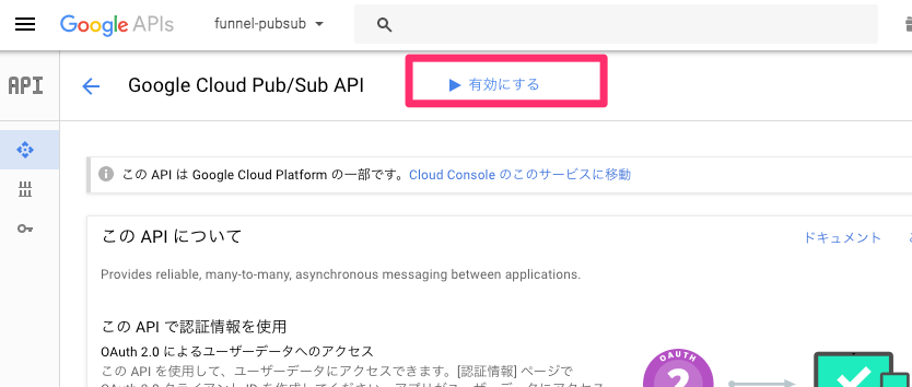 Google Cloud Pub/Sub API